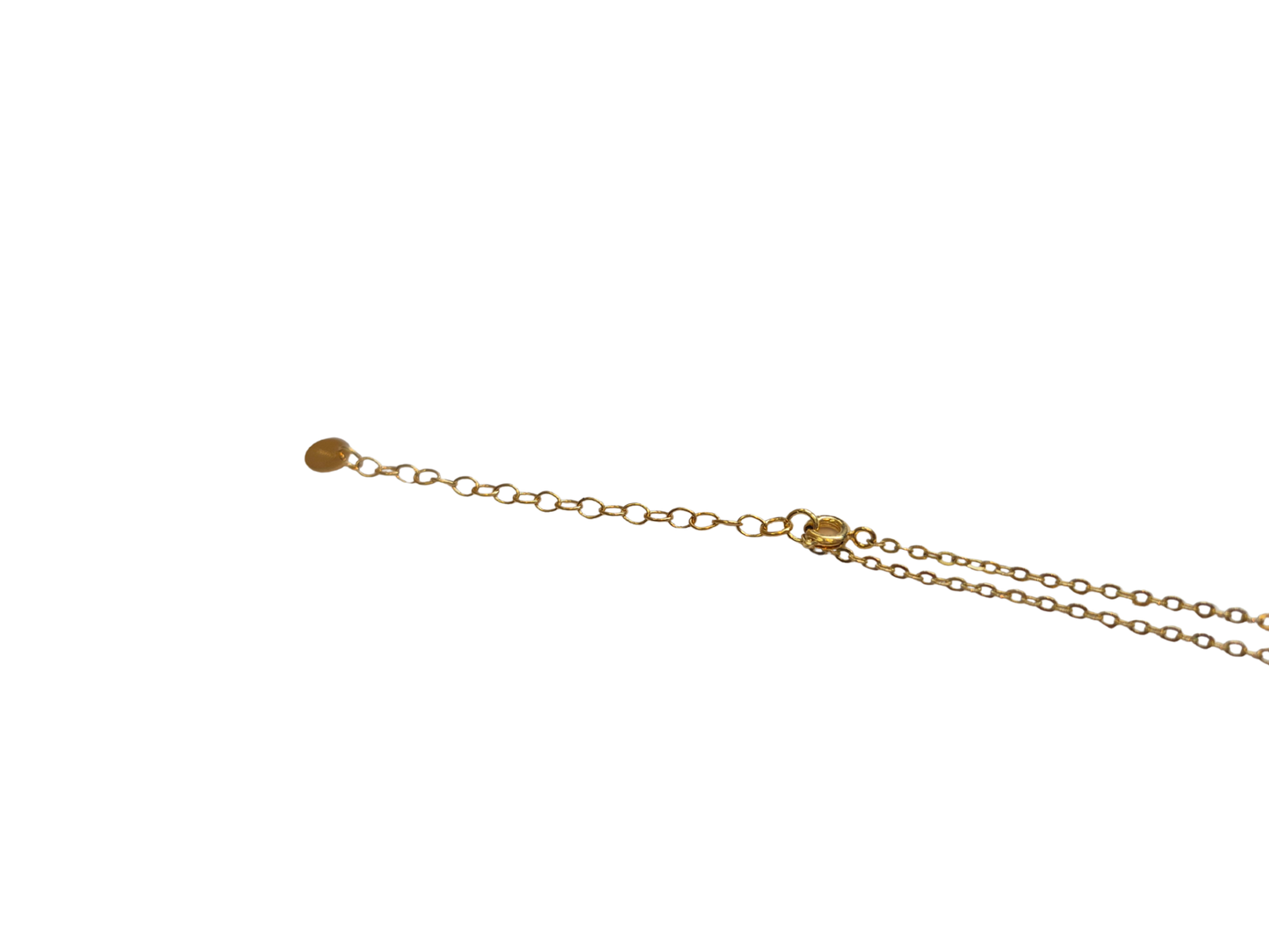 Verstelbare gouden anker ketting met verlengstuk van 40–46 cm – lux & luz