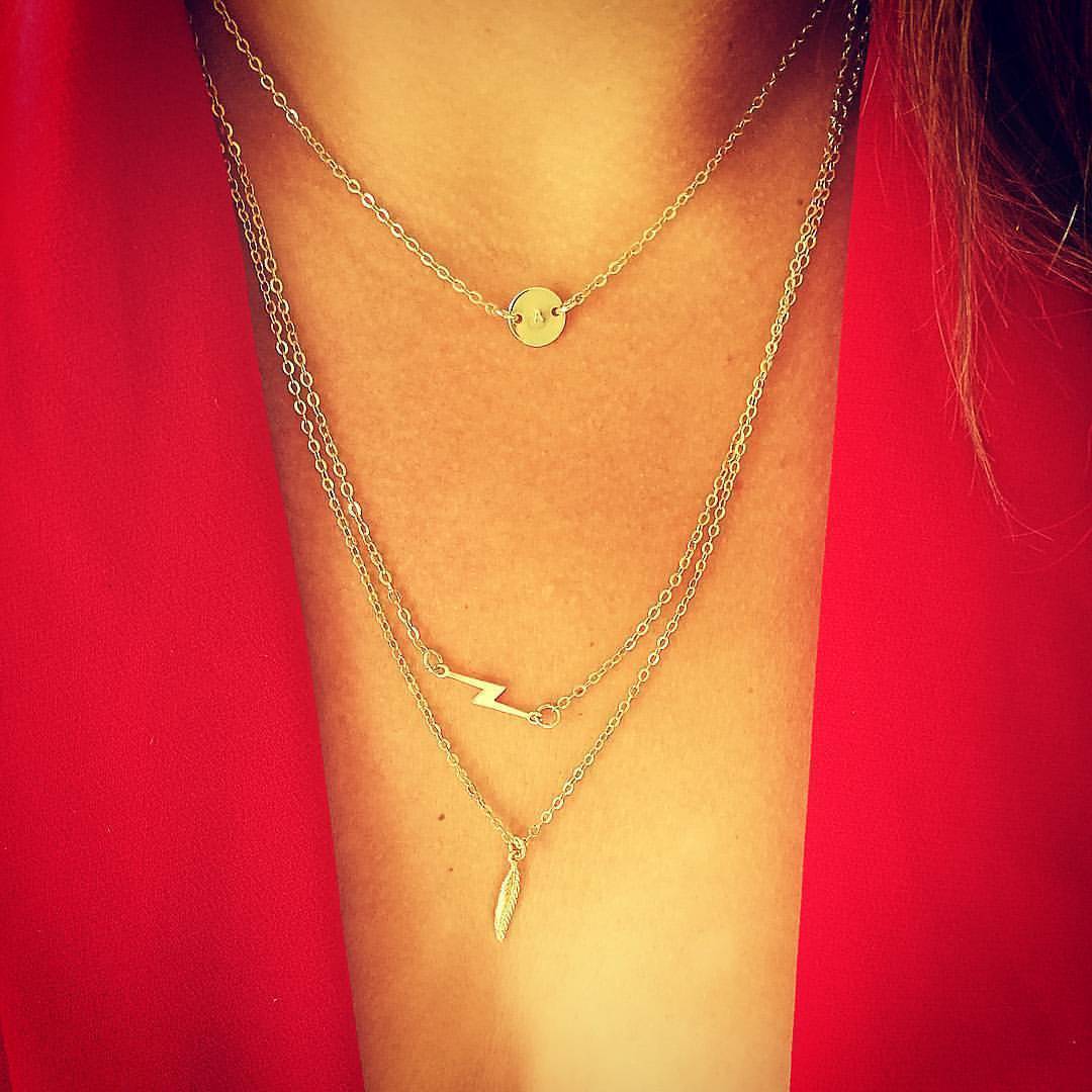 gepersonaliseerde en minimalistische gouden sieraden - lux & luz