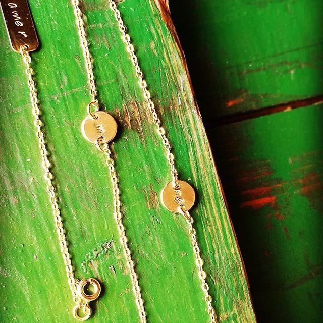 armband met initiaal goud