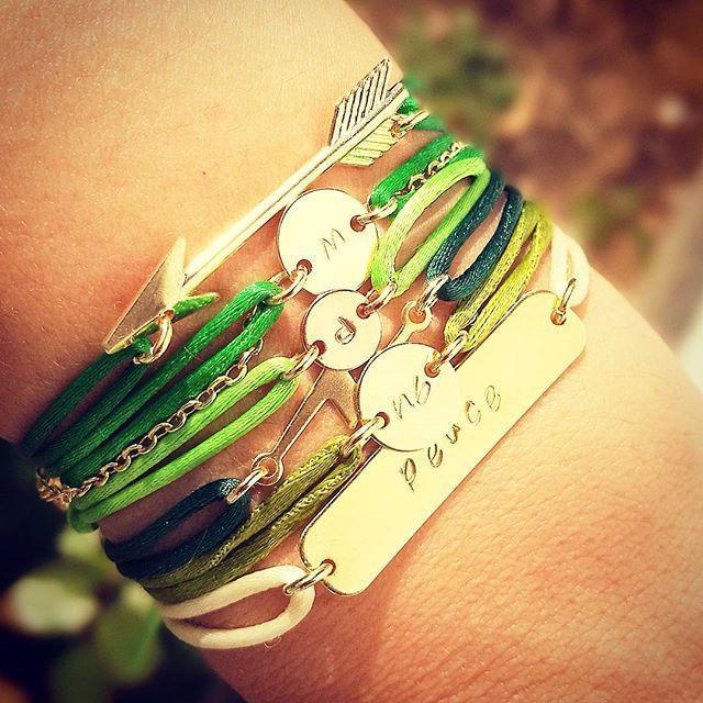 armband met initialen