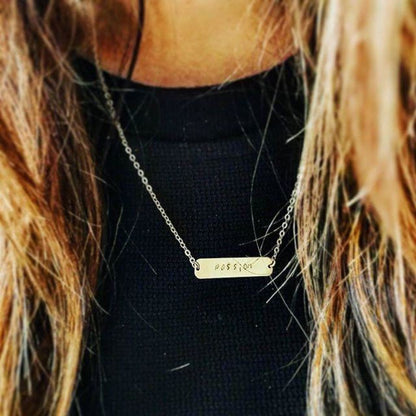 ketting met naam