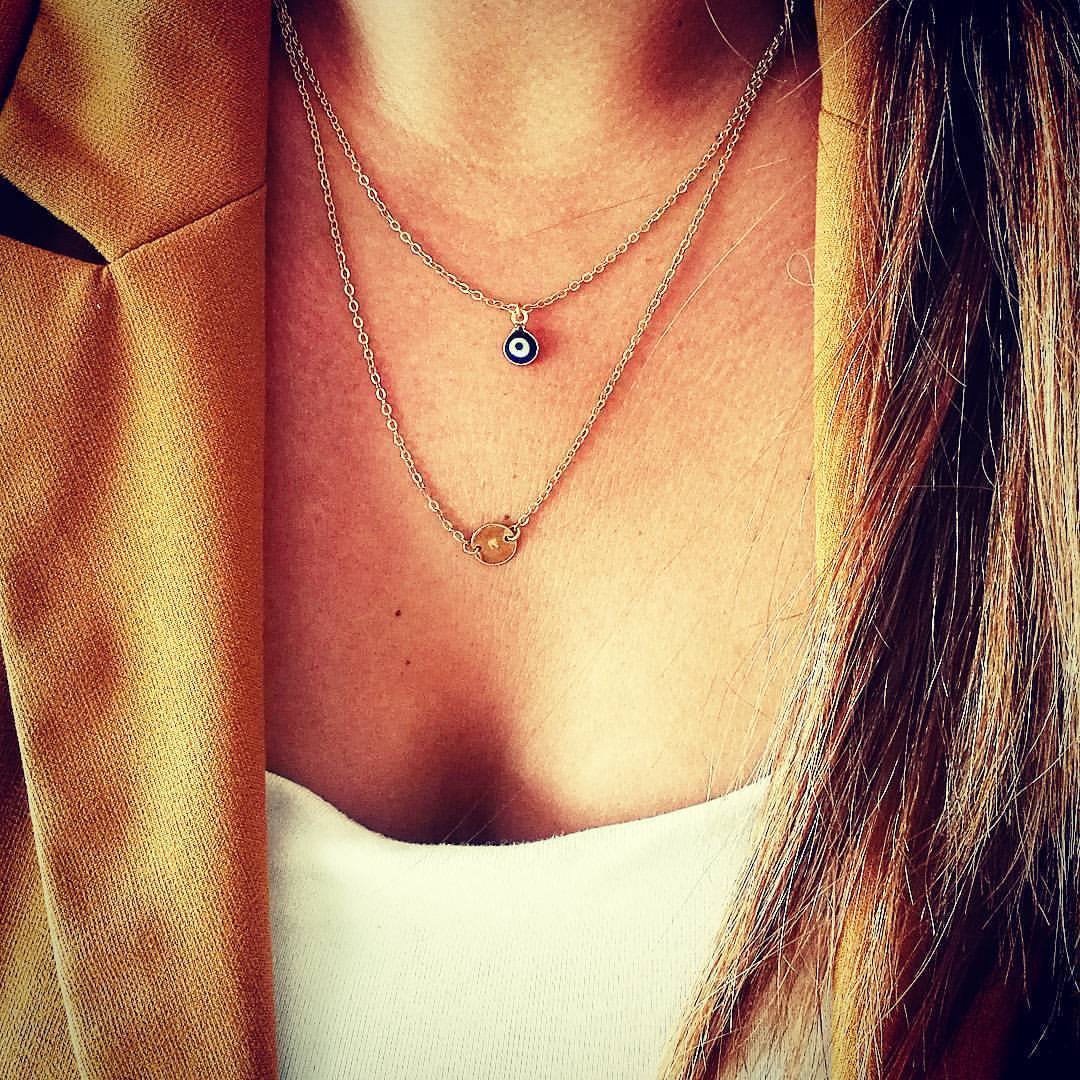 initials ketting - gepersonaliseerde sieraden - lux & luz