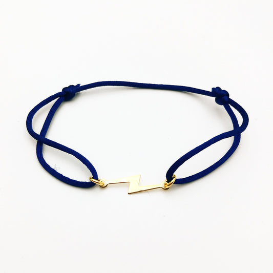 bliksem armband satijn - lux & luz