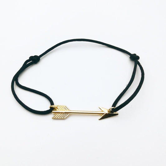 boho pijl armband satijn - lux & luz