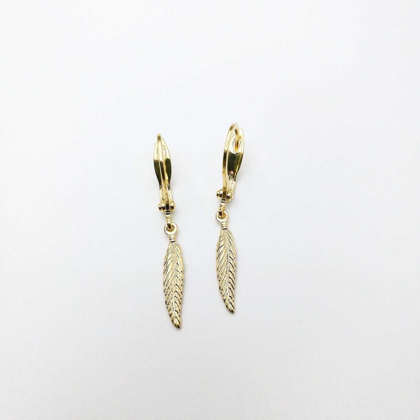 veer oorbellen - oorbellen met veertje