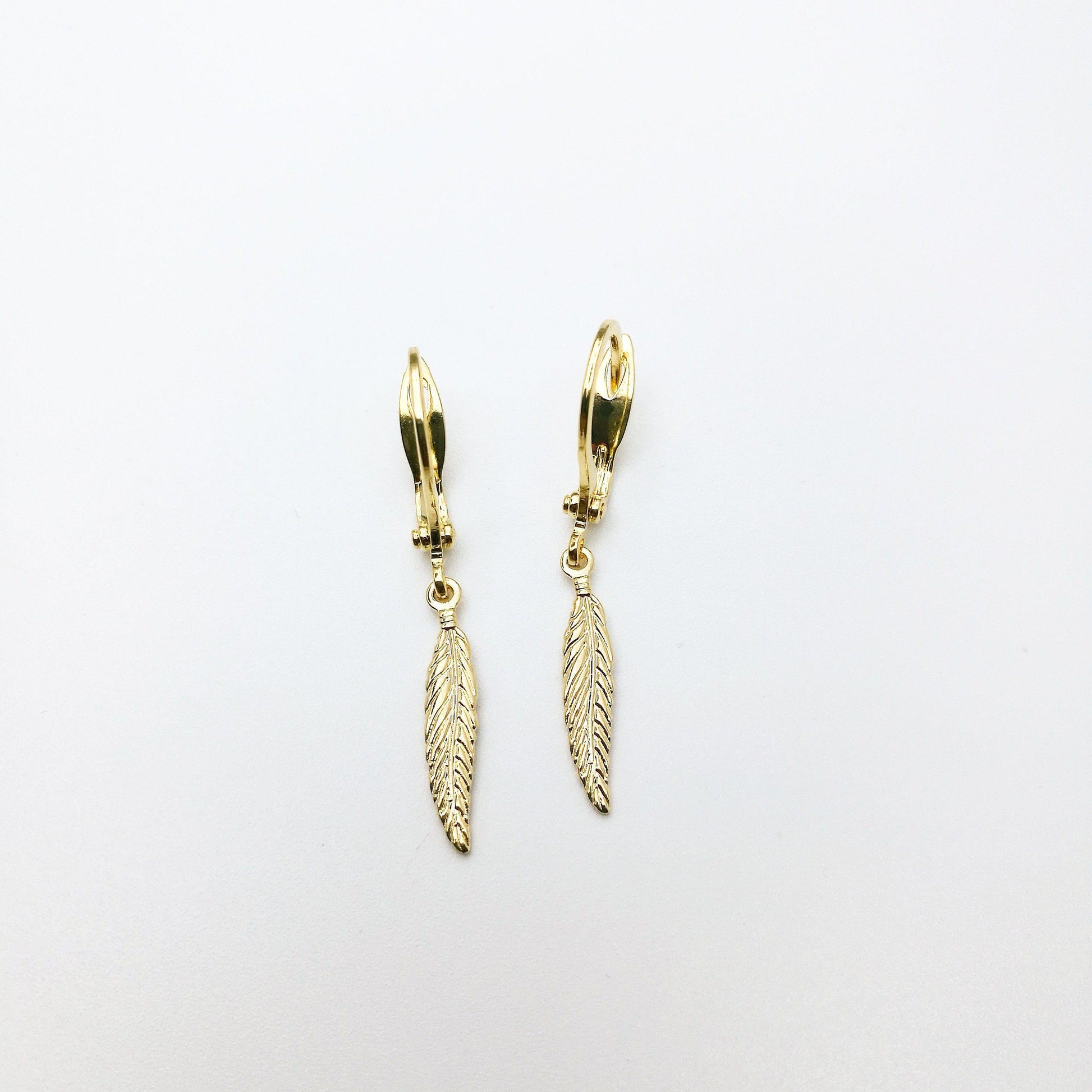 veer oorbellen - oorbellen met veertje