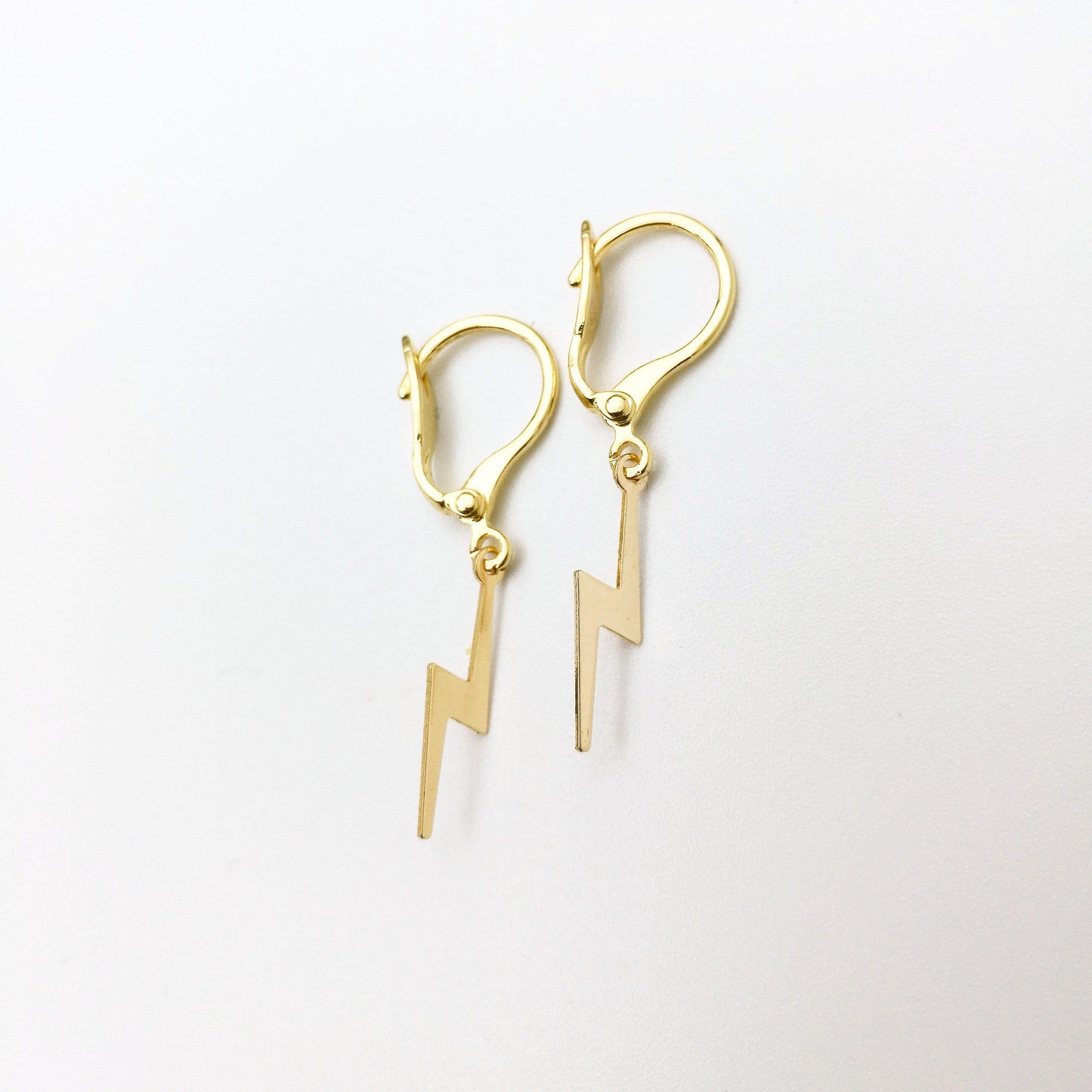 oorbellen met bliksem - lux & luz