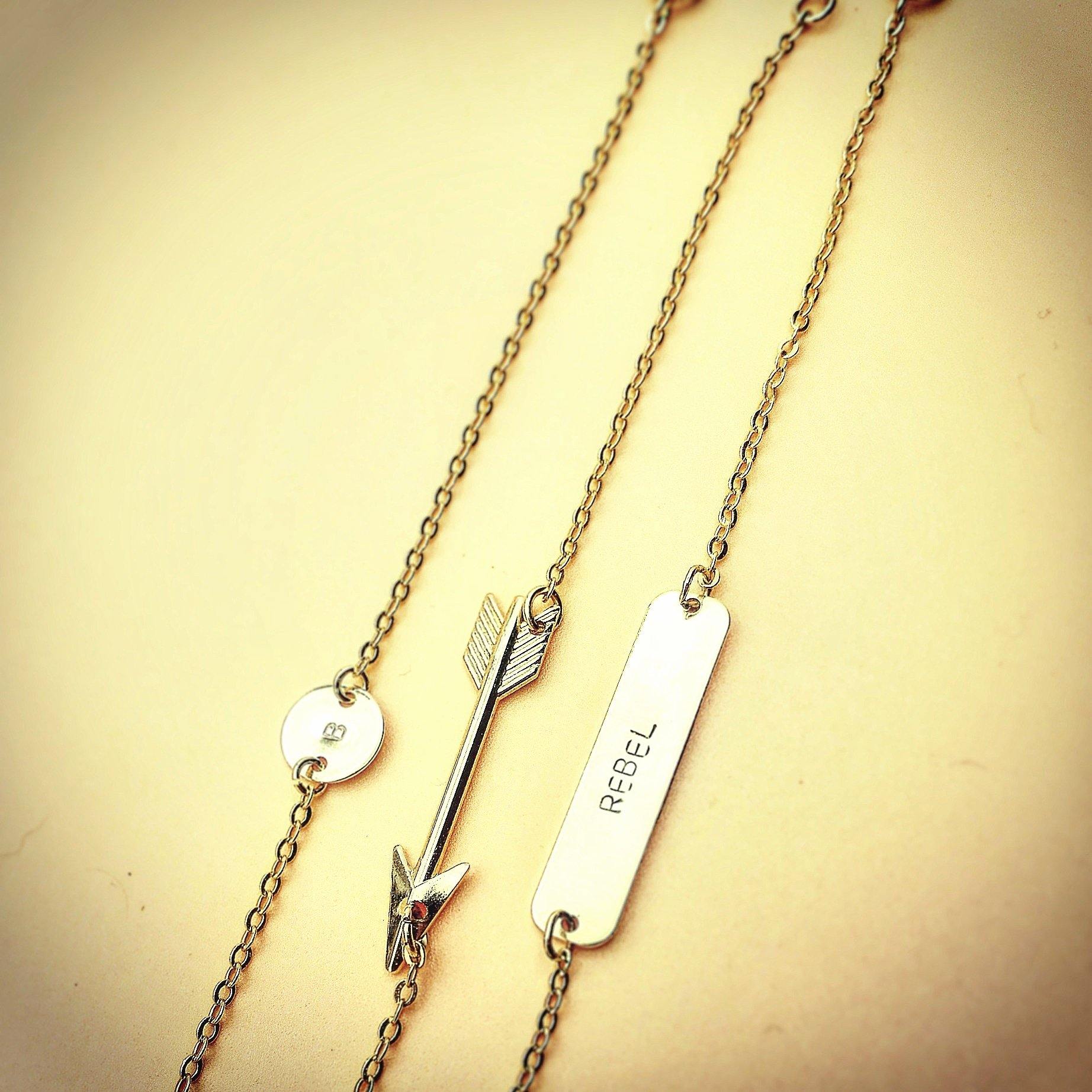 initiaal armband - armband met initiaal