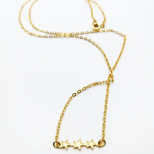 ster bar ketting - ketting met sterren