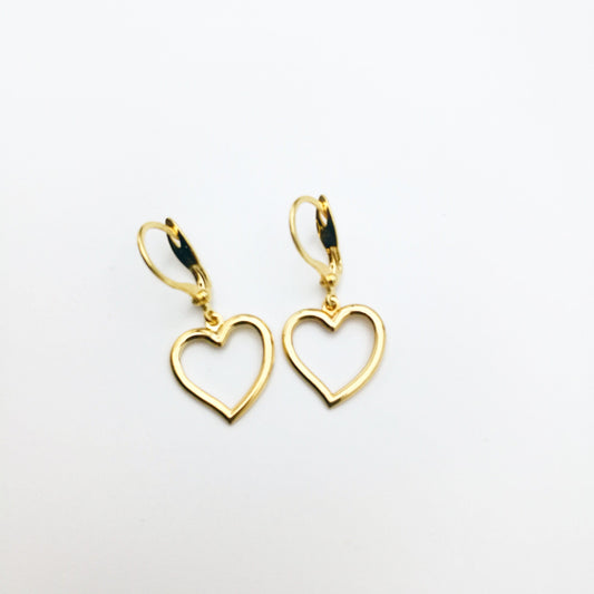 oorbellen met hartje