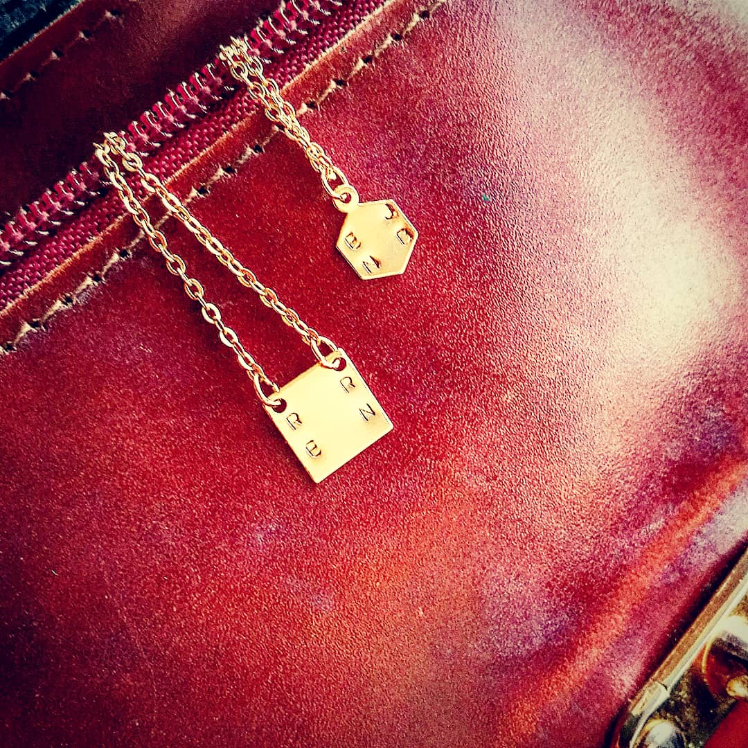 ketting met 4 initialen