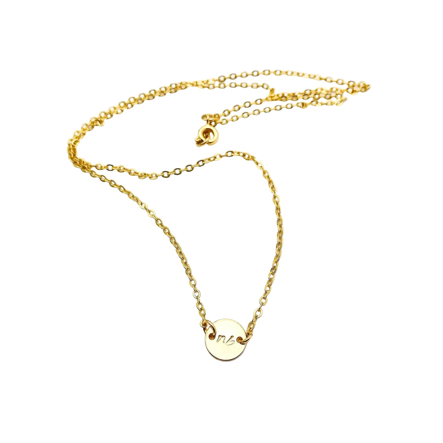 initials ketting - initialen ketting - ketting met initialen - creeer online jouw unieke gepersonaliseerde ketting bij lux & luz - your jewelry