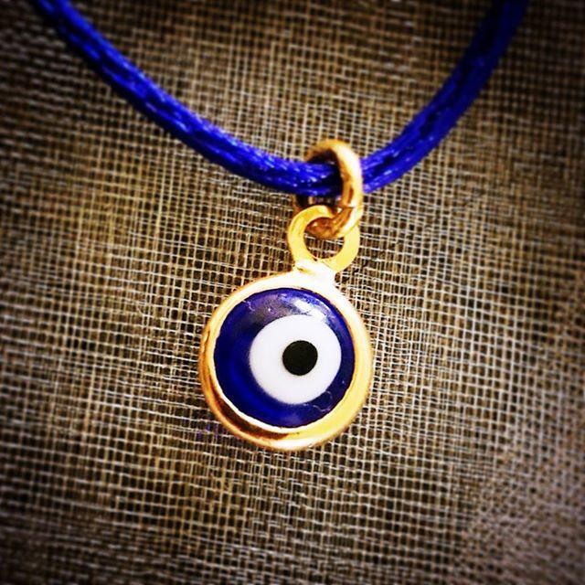 evil eye ketting goud - gold filled unieke kettingen, armbanden en oorbellen lux & luz