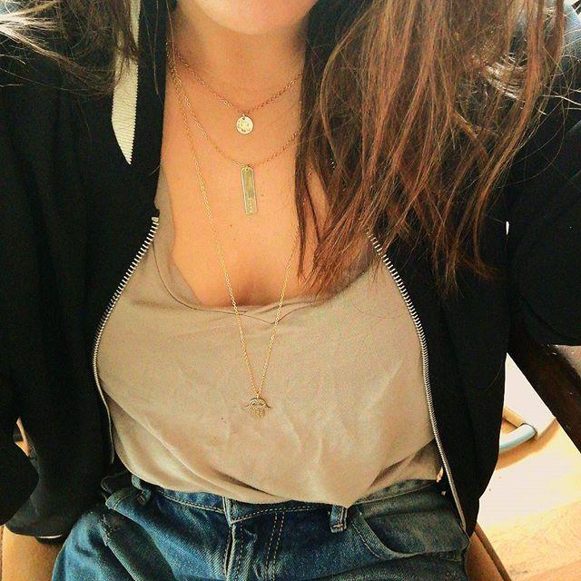 hamsa hand ketting - lux & luz your jewelry