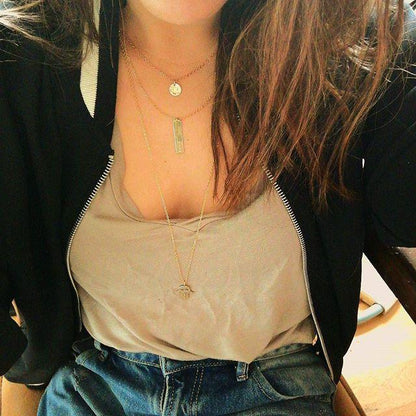 hamsa hand ketting - lux & luz your jewelry