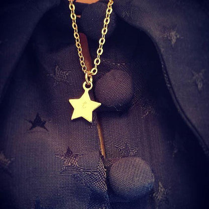 initiaal ketting goud - gepersonaliseerde sieraden lux & luz