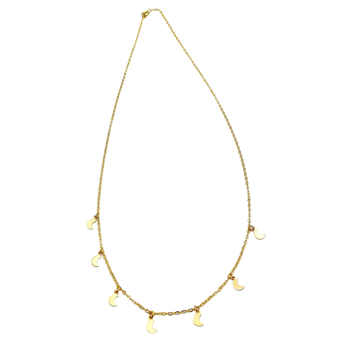 boho maan dromenvanger ketting - uniek design van lux & luz - shop unieke sieraden