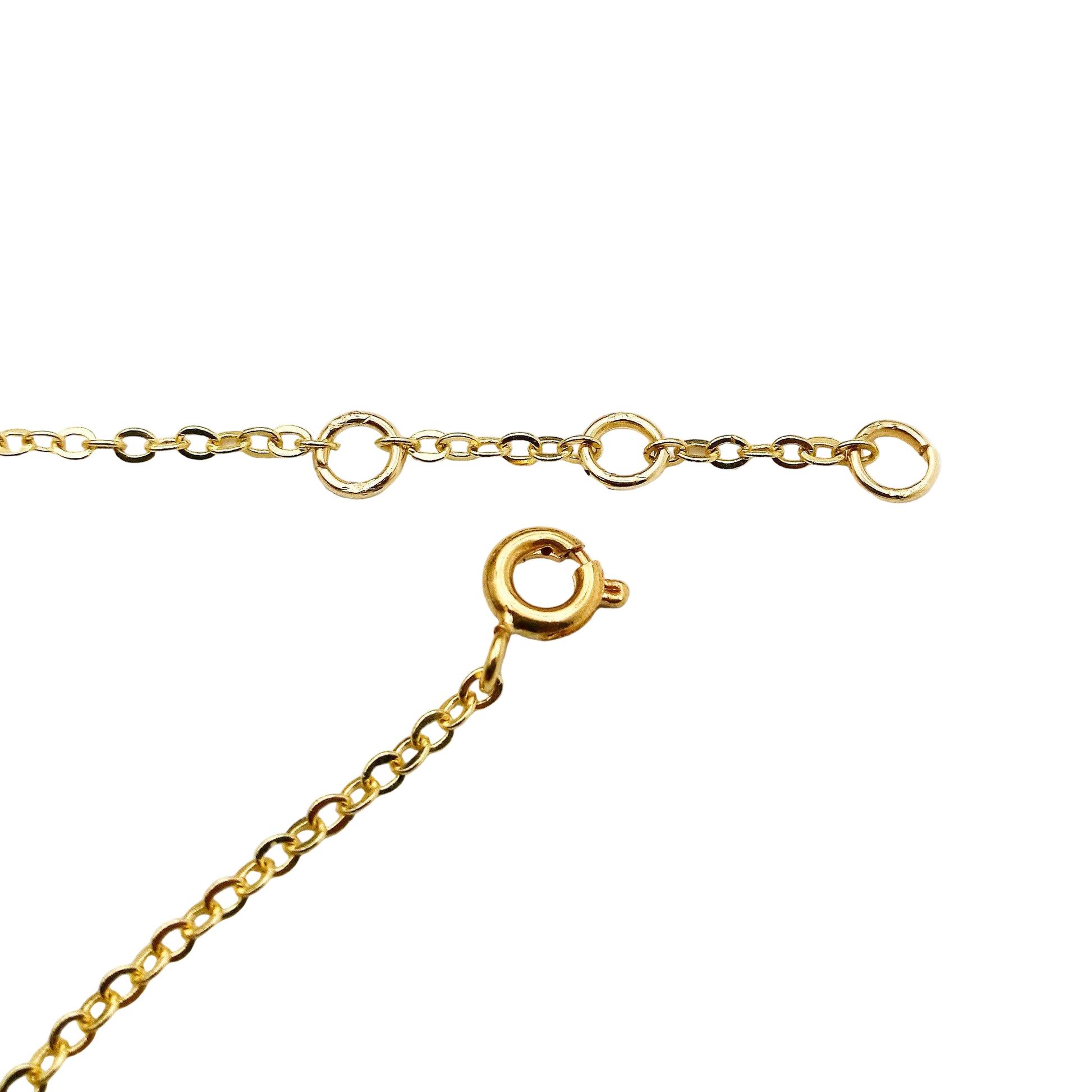 ketting met gouden kruis - lux & luz sieraden
